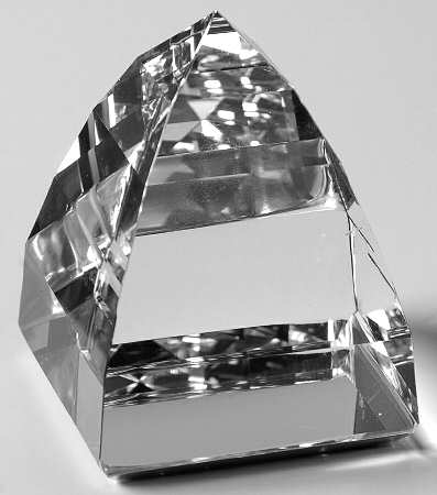 Swarovski Paperweights Pyramid-Seal-Large - No Box