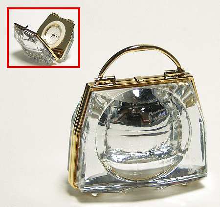 Secrets Handbag Clock - Boxed
