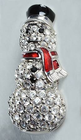 Christmas Brooches by Swarovski
