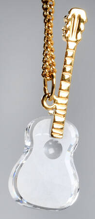 Crystal Memories Pendants Guitar Pendant - Boxed