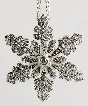 Pendants & Necklaces Snowflake Pendant - No Box