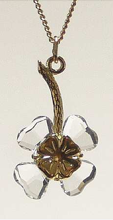 Crystal Memories Pendants Four Leaf Clover Pendant - Boxed