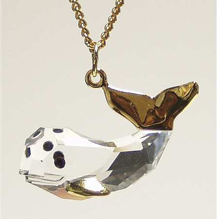 Crystal Memories Pendants Whale Pendant - Boxed