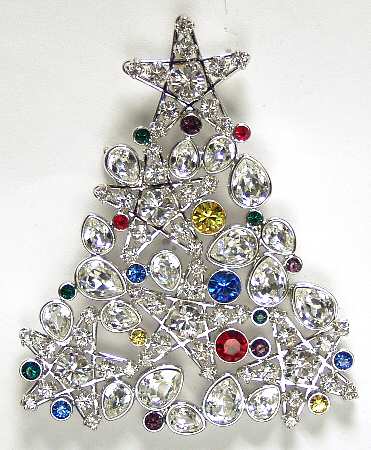 Rockerfeller Center Collection Tree Brooch - 2006 - Boxed