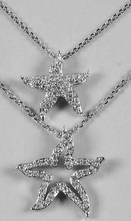 Pendants & Necklaces Holly Starfish Double Pendant - No Box