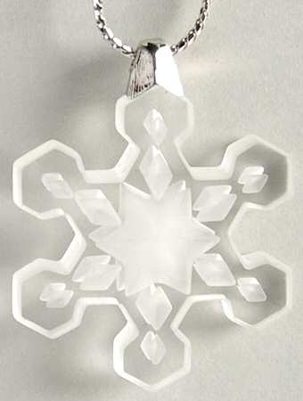 Pendants & Necklaces Snowflake Pendant - No Box