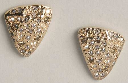 Earrings Cloe Pave Goldtone - Boxed