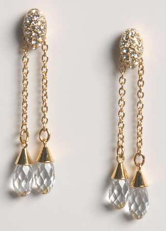Earrings Dew Drop Earrings - Boxed