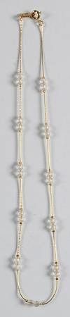 Pendants & Necklaces Double Crystal Strand Necklace - Boxed