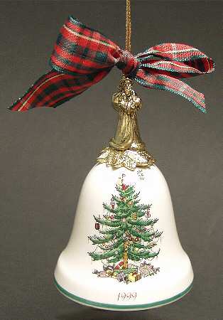Annual Bell Ornament Santa Claus - Boxed