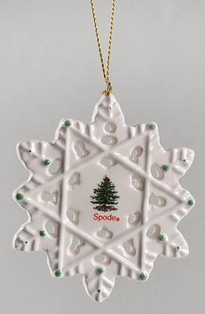 Christmas Tree Ornaments Snowflake - Boxed