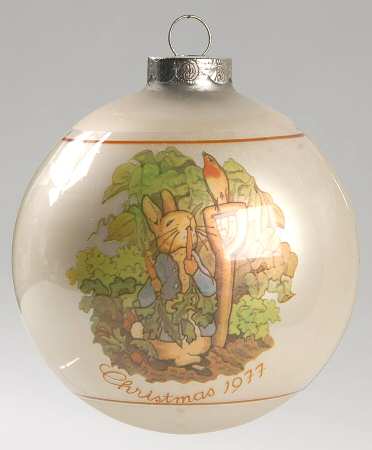 Beatrix Potter Annual Christmas Ornament by Schmid