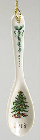 Christmas Tree Annual Spoon Ornament 2013 - No Box