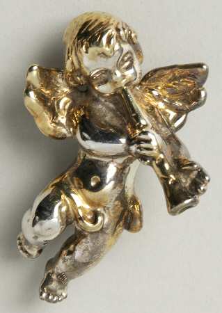 Sam Philipe Figurines Cherub W/ Trumpet - No Box
