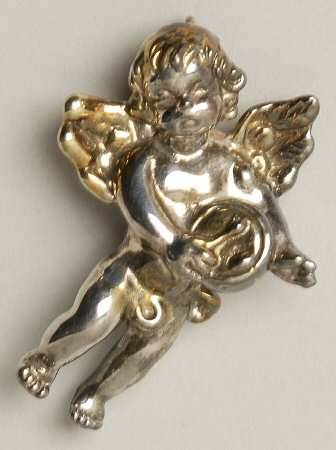 Sam Philipe Figurines Cherub W/ Drum - No Box