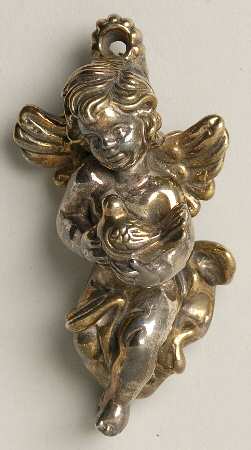 Sam Philipe Figurines Cherub W/ Dove - No Box