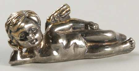 Sam Philipe Figurines Cherub Resting - No Box