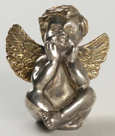 Sam Philipe Figurines Cherub Dreaming - No Box