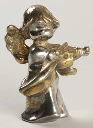 Sam Philipe Figurines Cherub W/ Violin - No Box
