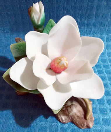 Paul Sebastian Figurines Magnolia Flower - No Box