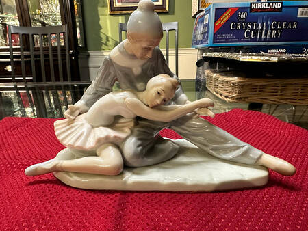 Paul Sebastian Figurines Harlequin & Ballerina - No Box