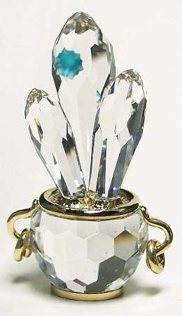 Crystal Garden Cactus Blue Zircon - Boxed