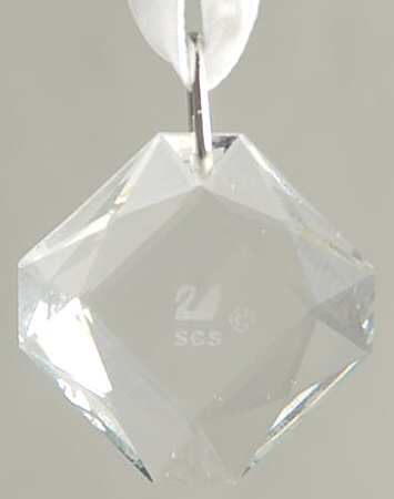 Crystal Pendants Square Pendant - No Box