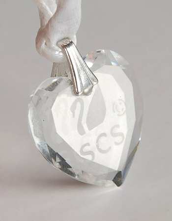 Crystal Pendants Heart Pendant - No Box