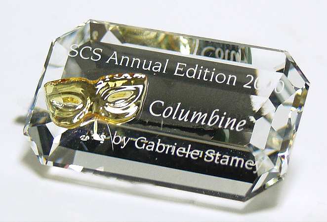 Collector Society Display Accessories Columbine-2000 Plaque - No Box