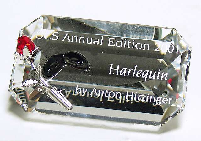 Collector Society Display Accessories Harlequin Plaque - No Box