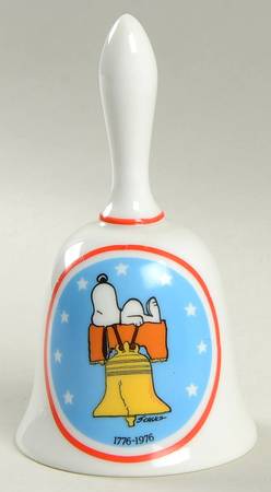 Peanuts Bicentennial Bell by Schmid