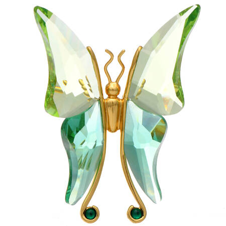 Insects & Butterflies-Crystal Paradise Astara Light Emerald-Medium - No Box