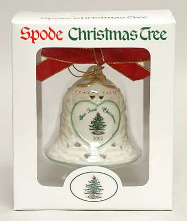 Our 1st Christmas-Christmas Tree Our First Christmas-Bell-Green - Boxed