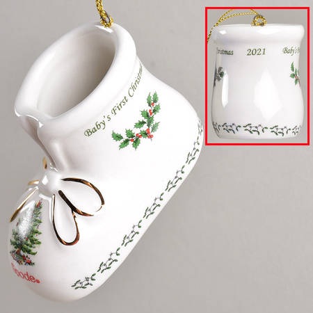 Baby's First Christmas Bootie - Boxed