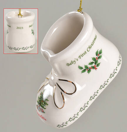 Baby's First Christmas Bootie - No Box