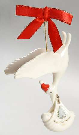 Baby's First Christmas Stork - Boxed