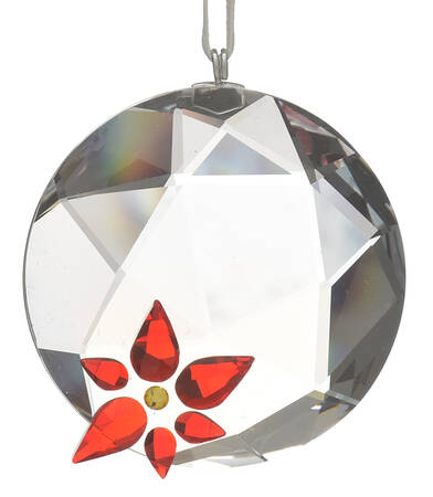 Swarovski Ornaments Poinsettia Window-2006 - Boxed