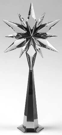 Swarovski Ornaments Shining Star-Rockefeller Center Tree Top - No Box