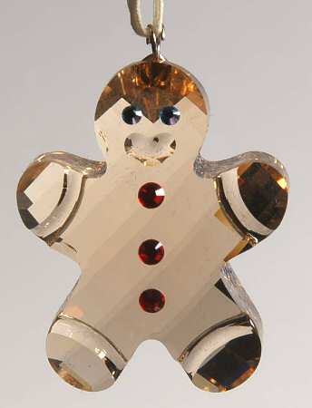 Swarovski Ornaments Georgie The Ginger Bread Man - Boxed