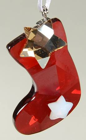 Swarovski Ornaments Twinkling Stocking - Boxed