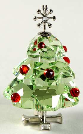 Swarovski Ornaments Christmas Tree - No Box