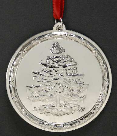 Sterling Christmas Tree Ornament 2008 Christmas Tree-Sterling - With Box