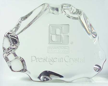 Advertising Signs Silver Crystal Rock Shape - Advertising Signs