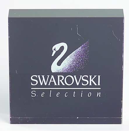 Advertising Signs Swarovski Selection/Black And White - Lucite Advertising Sign