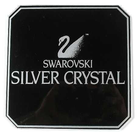 Advertising Signs Black & White Sq,Silver Cry - Advertising Signs