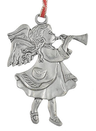 Seagull Christmas Ornaments Angel With Trumpet - No Box