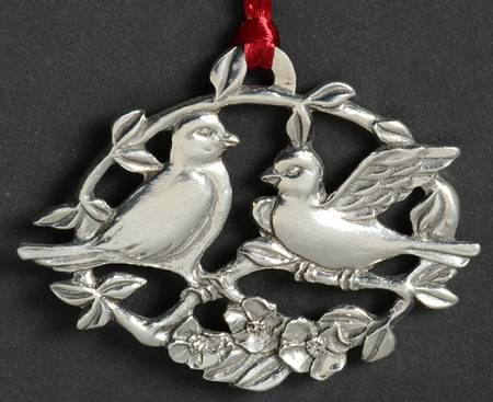 Seagull Christmas Ornaments Doves - No Box