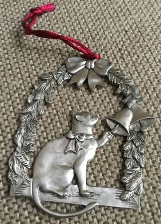 Seagull Christmas Ornaments Cat - No Box