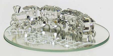 When We Were Young Mini Train-Set Of 4 W/ Mirror - No Box