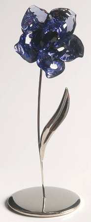 Exotic Flowers-Crystal Paradise Darany-Tanzanite - No Box
